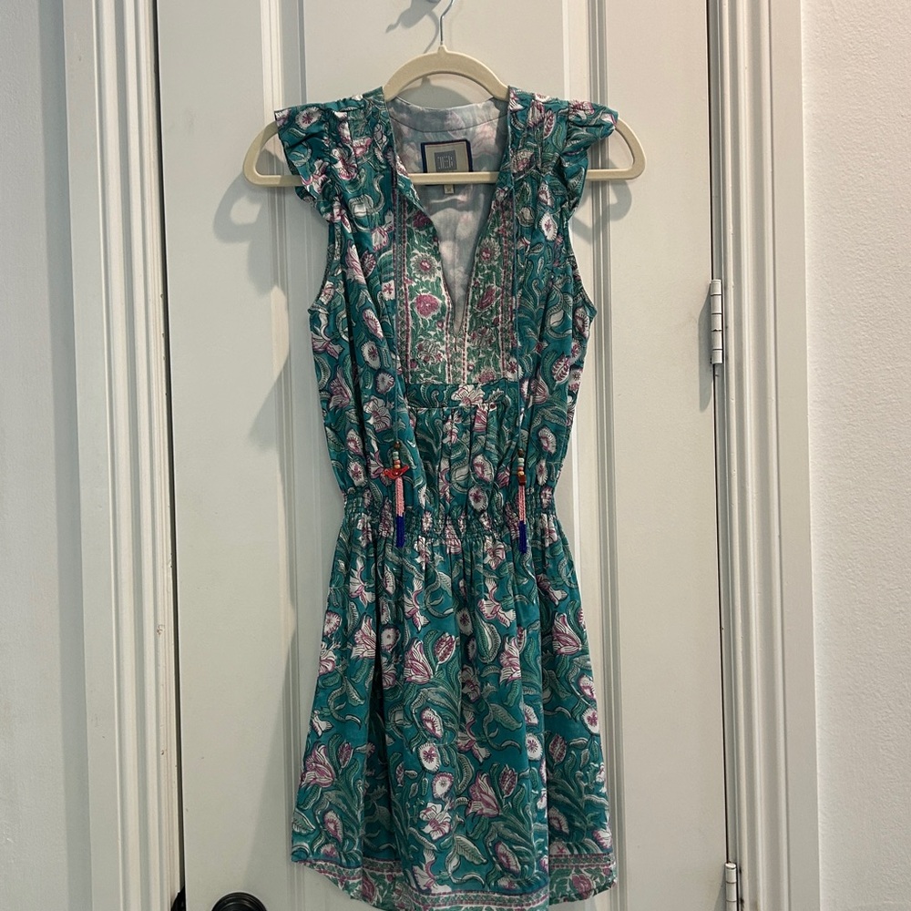 Bell Floral Sleeveless Dress